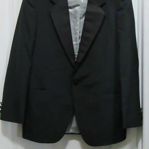 Men’s Tux Coat Blazer style possible small No Tags - Picture 4 of 9